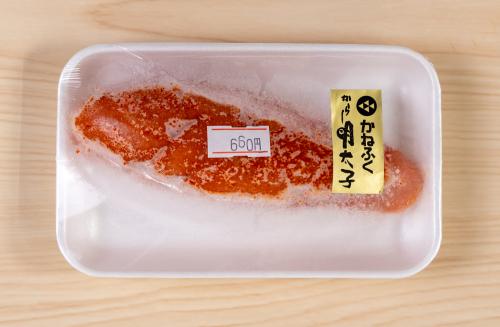 かねふく　からし明太子<br>1パック　660円